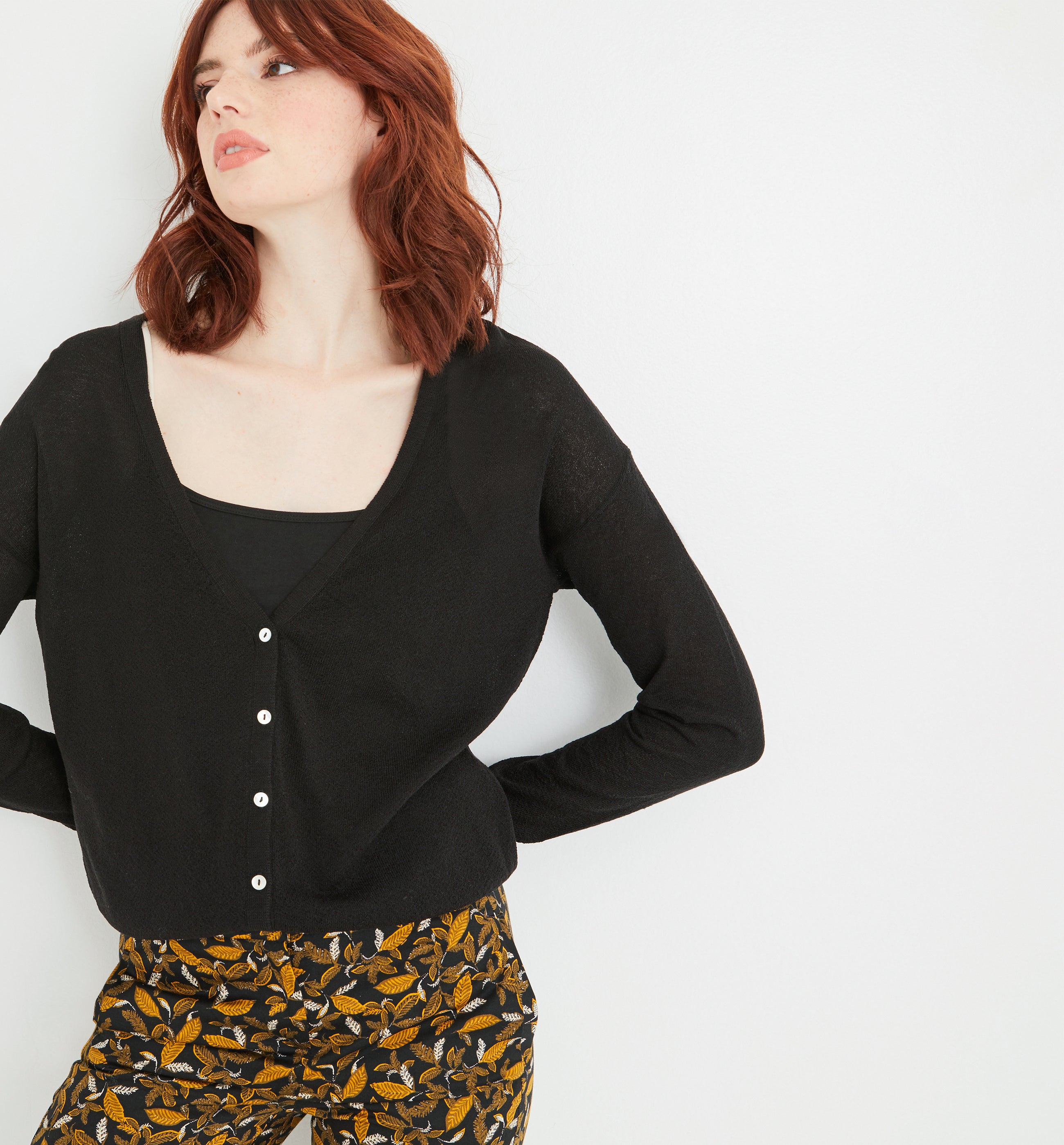 soft lightweight cardigan