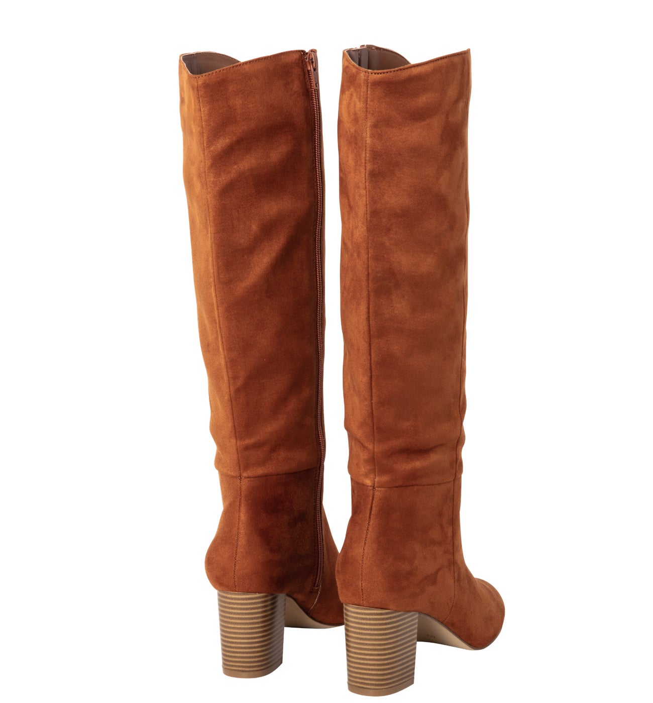 Botas de tacón - Camel
