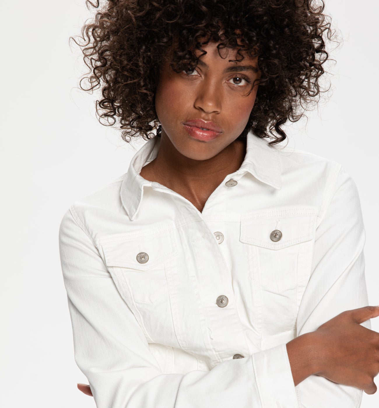 Denim jacket - White