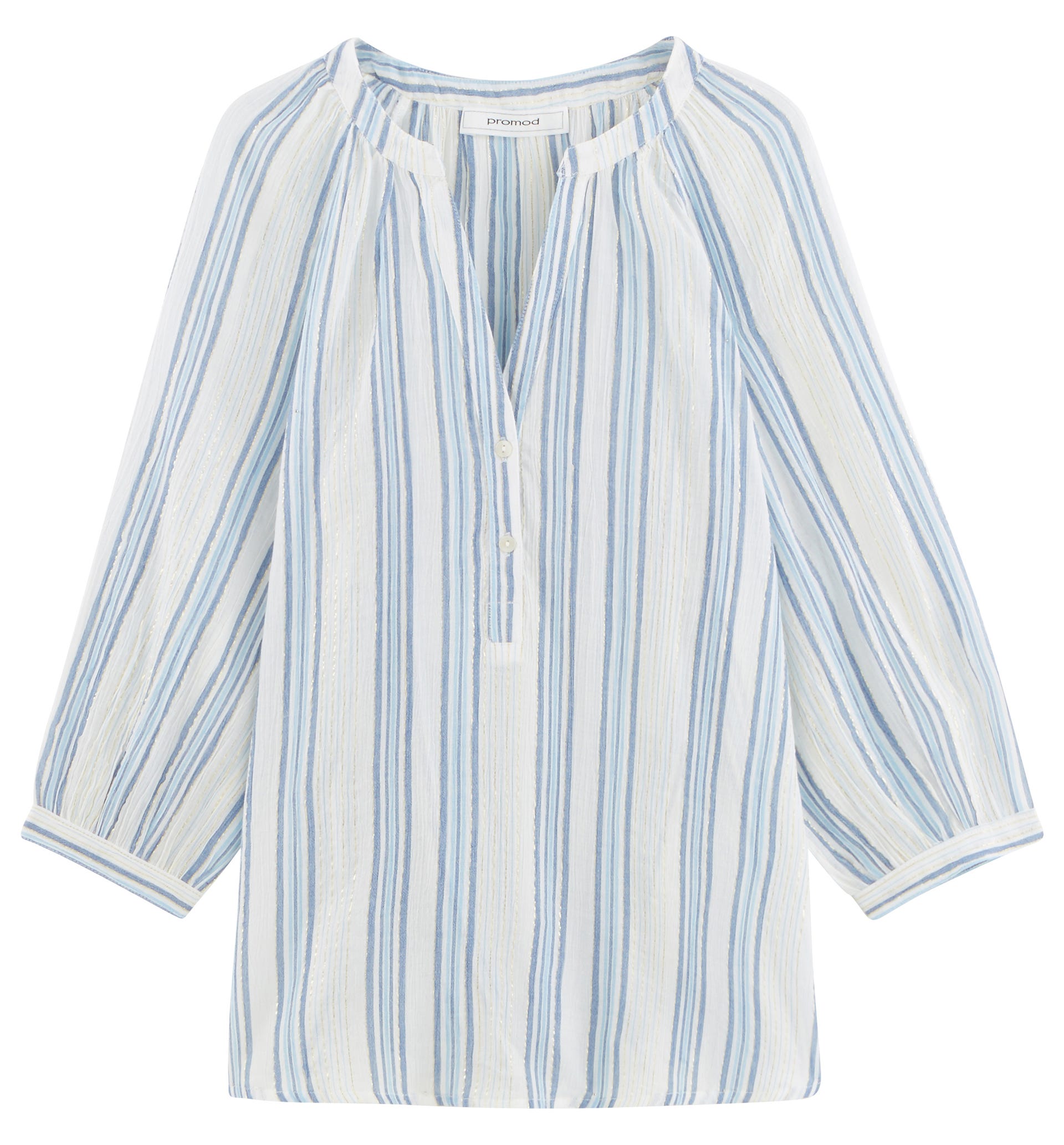 Bluse mit vertikalen Streifen