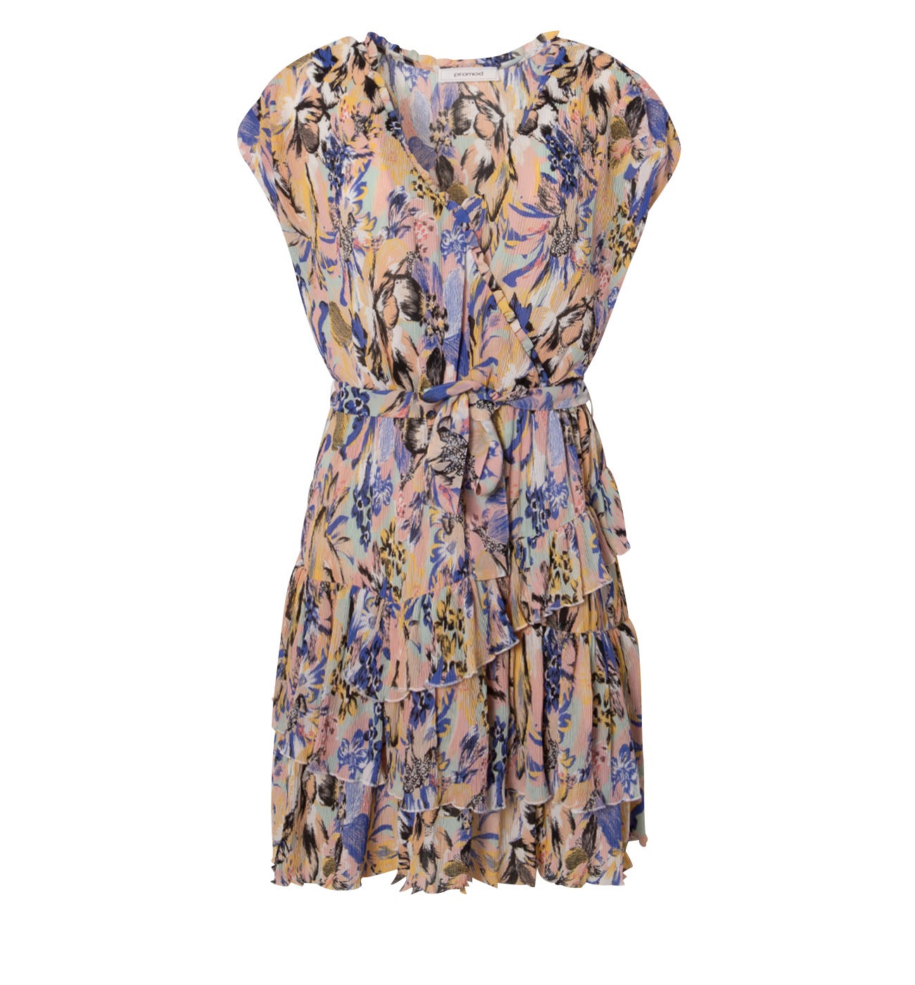 Kleid aus Kreppstoff