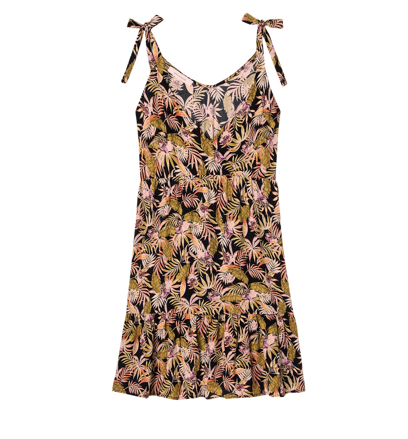 Patterned strappy dress