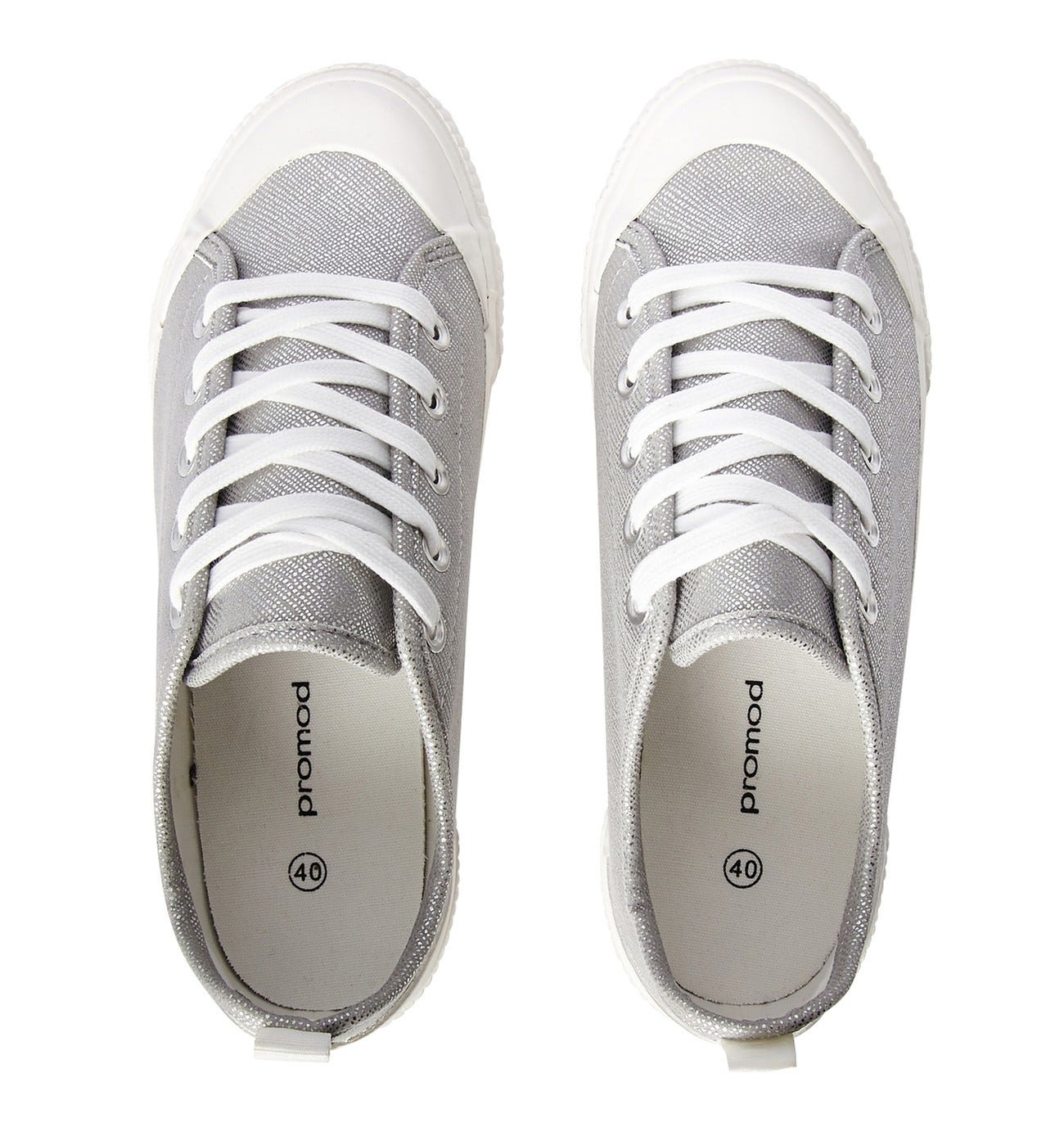 Sneaker in Glitzeroptik