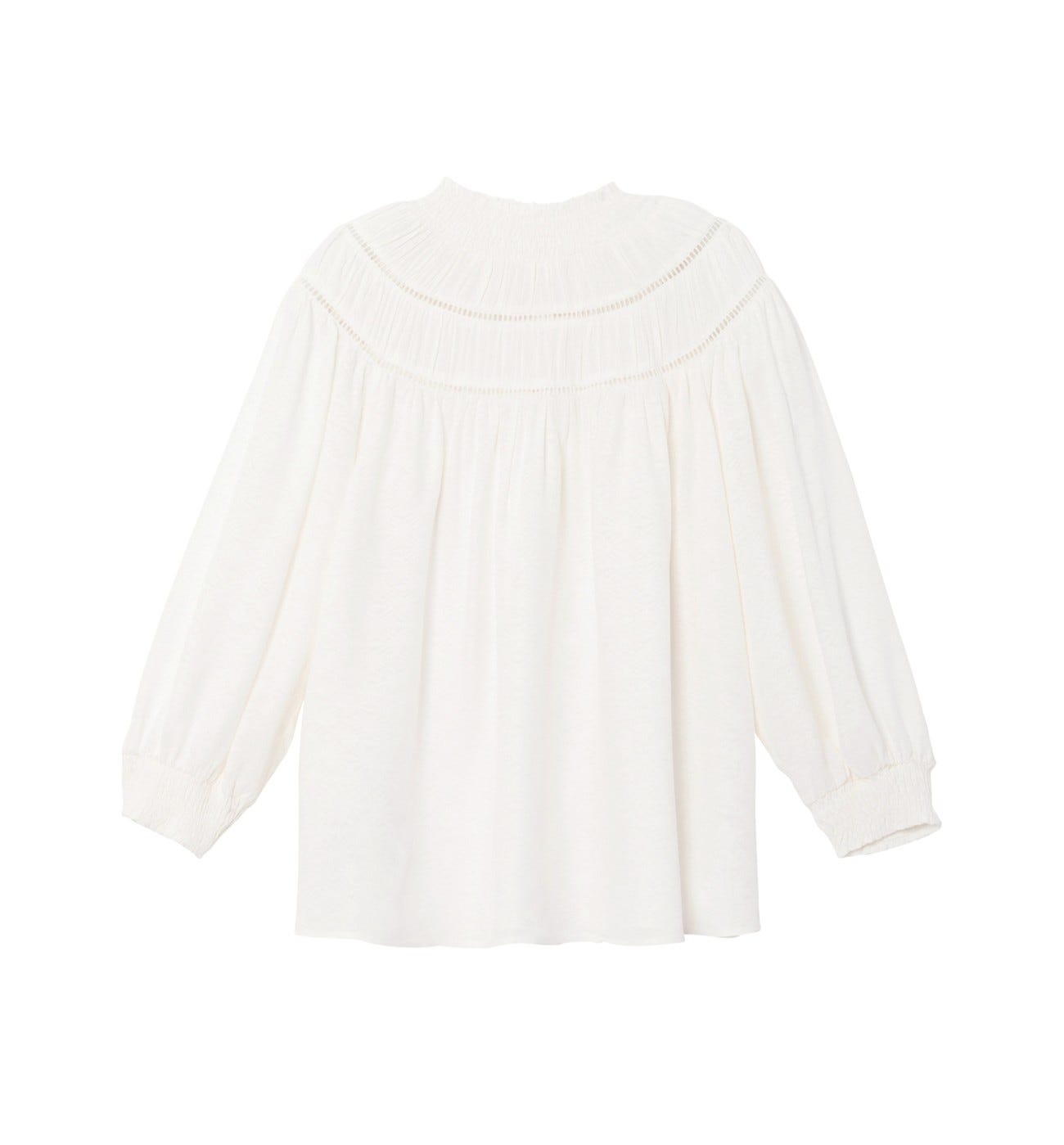 Bluse im Romantik-Look