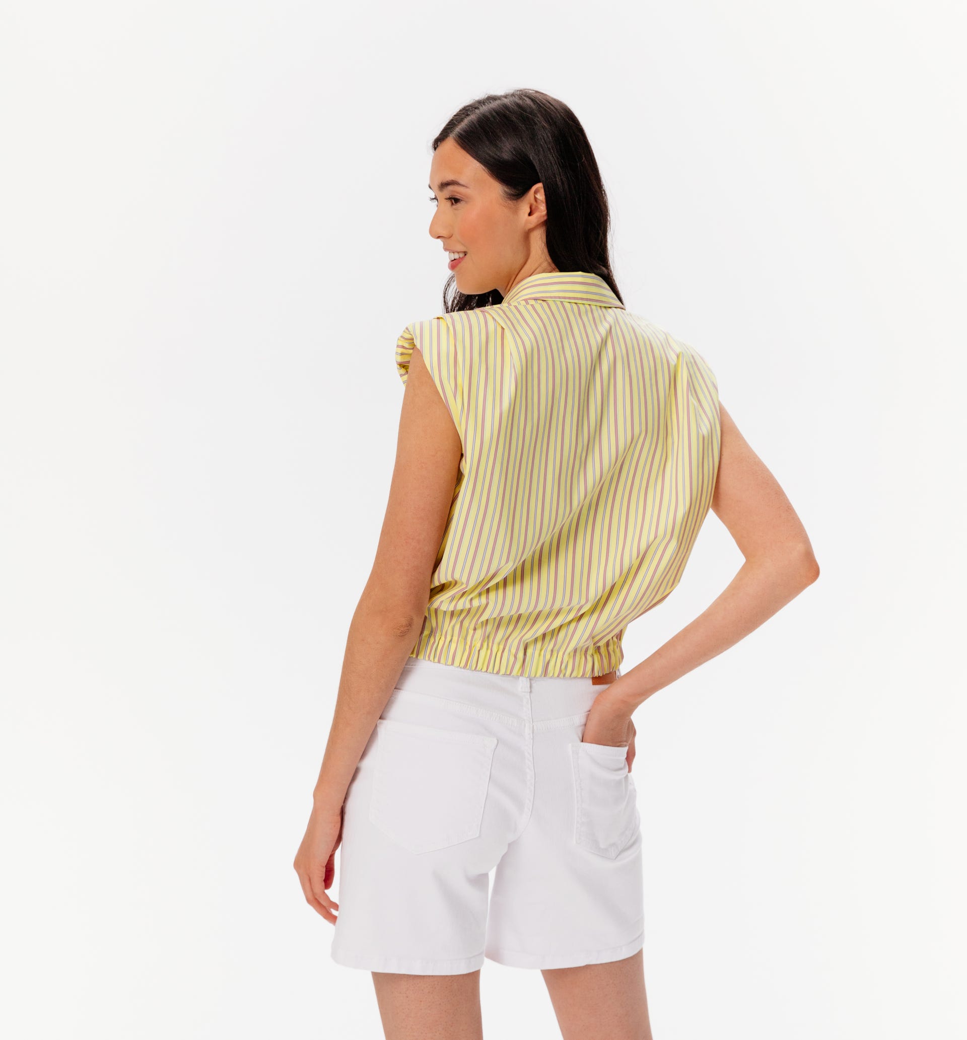 Ärmellose Bluse