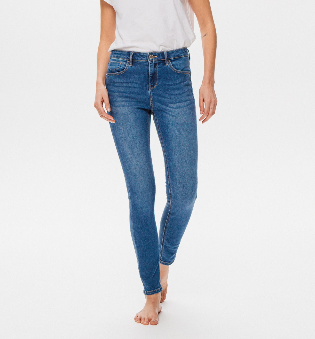ERNEST skinny push-up jeans - Denim