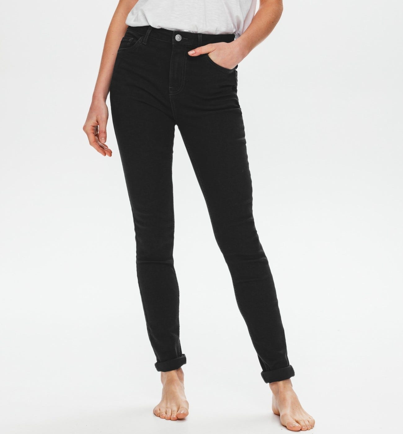 GASPARD high-waist jeans