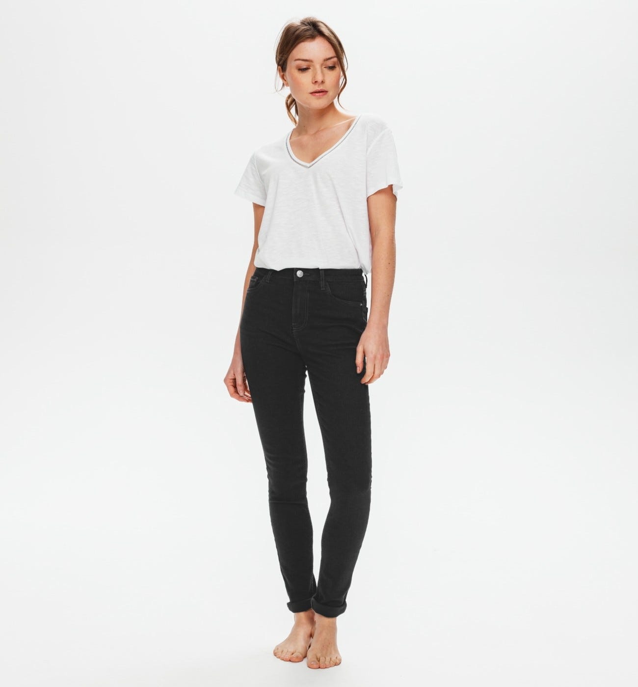 GASPARD high-waist jeans
