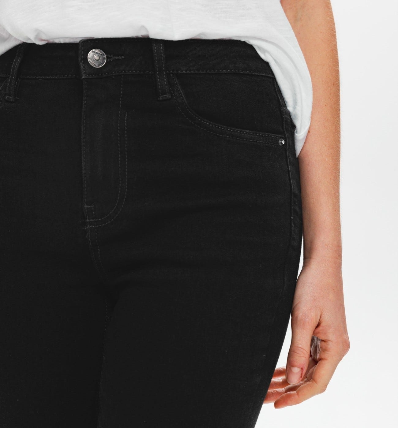 GASPARD high-waist jeans