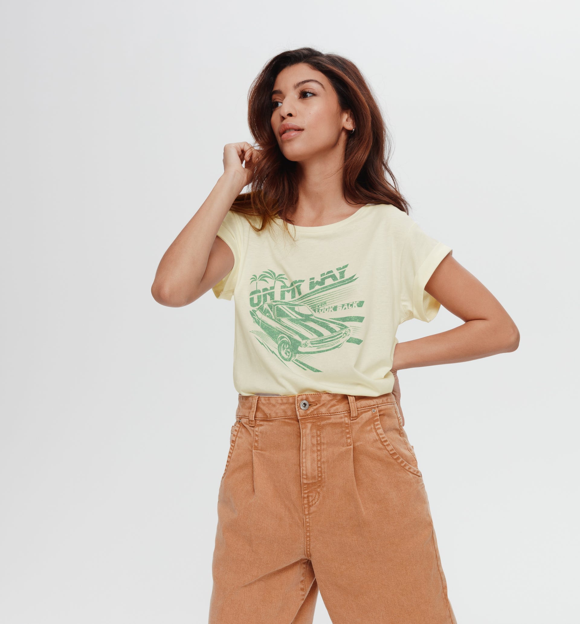 T-SHIRT Z NADRUKIEM