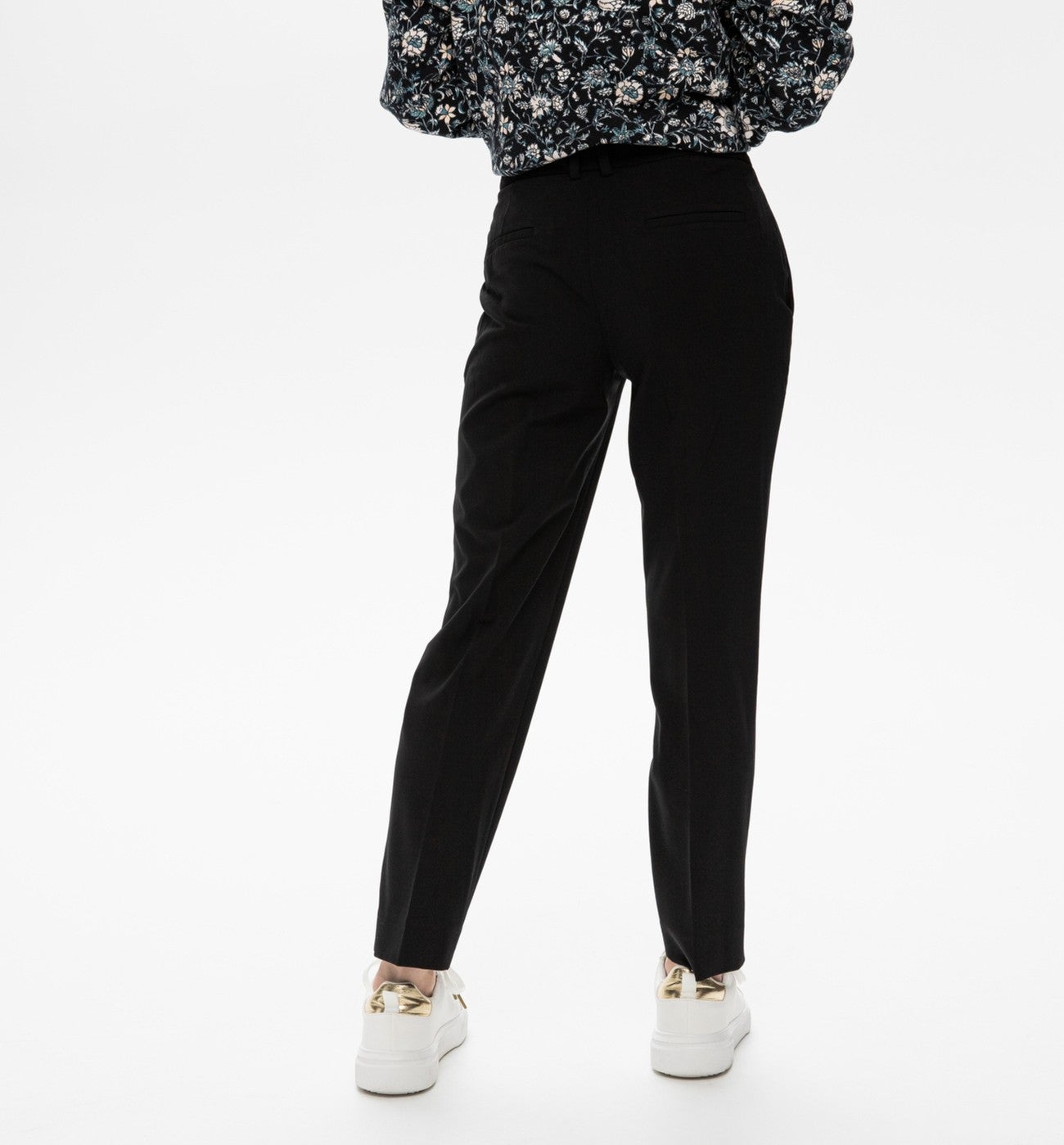 Cigarette trousers - Black
