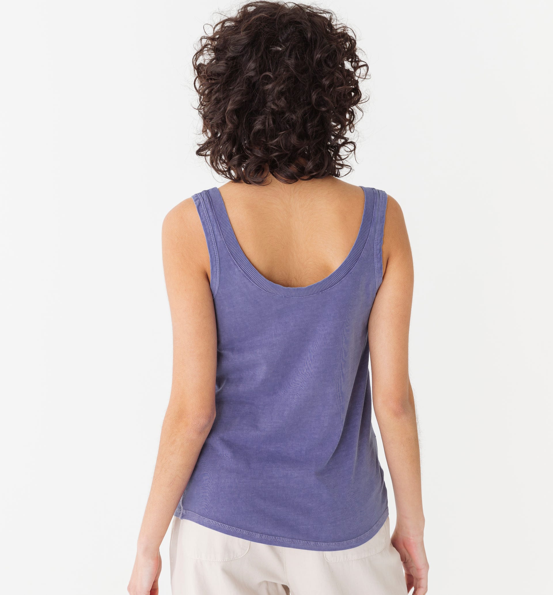 Cotton sleeveless top