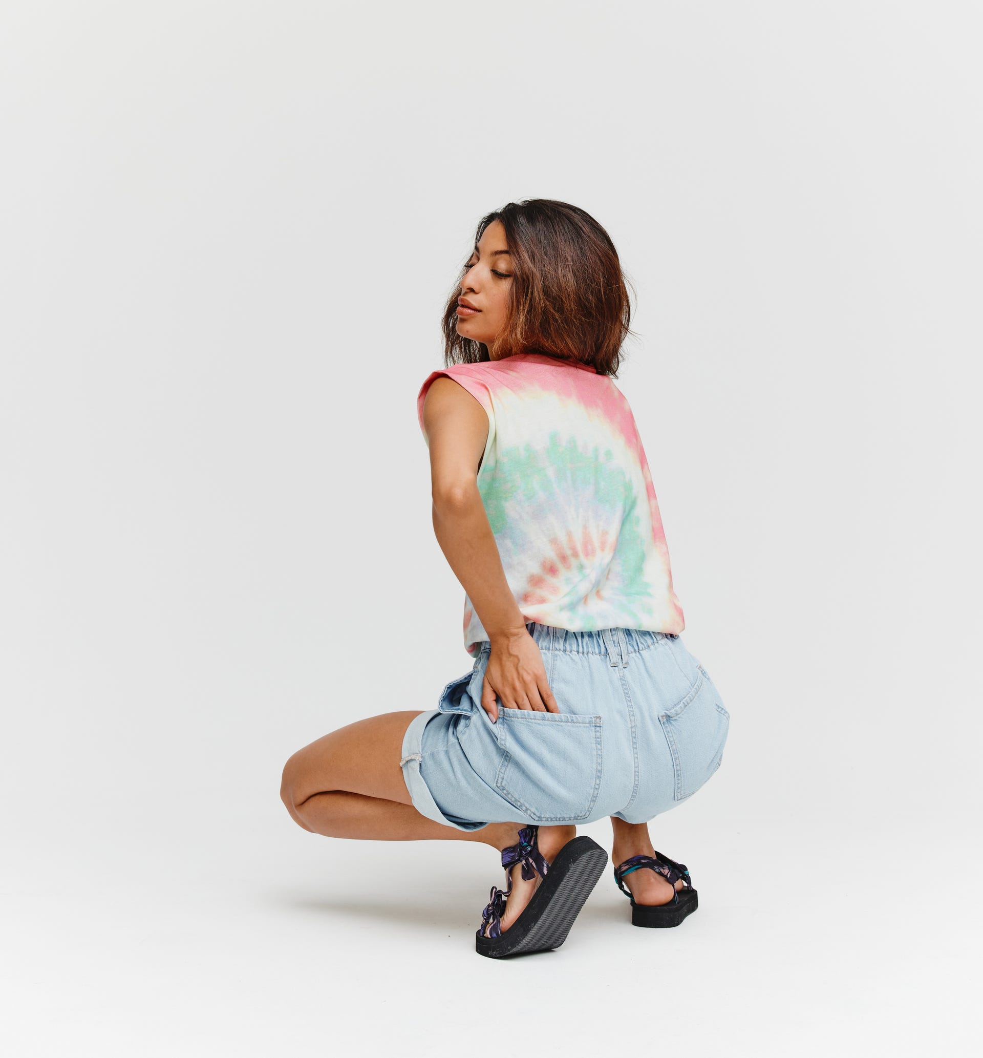 T-shirt tie & dye Femme