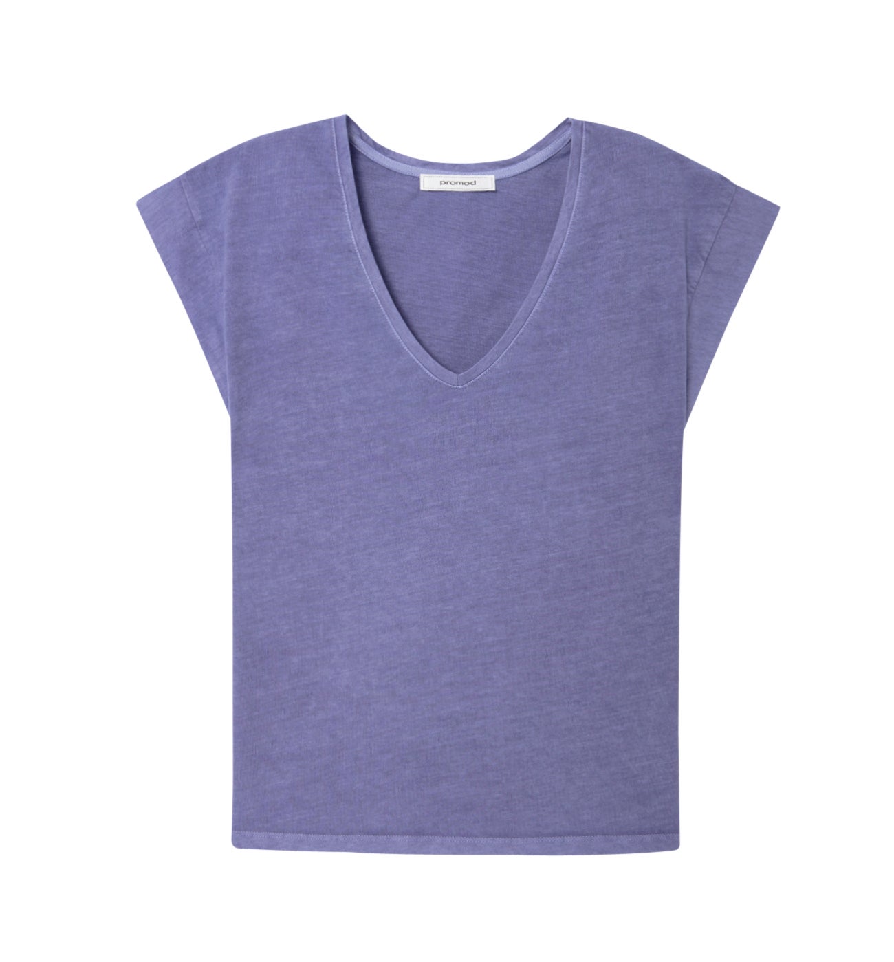V-neck Cotton Top main image 1