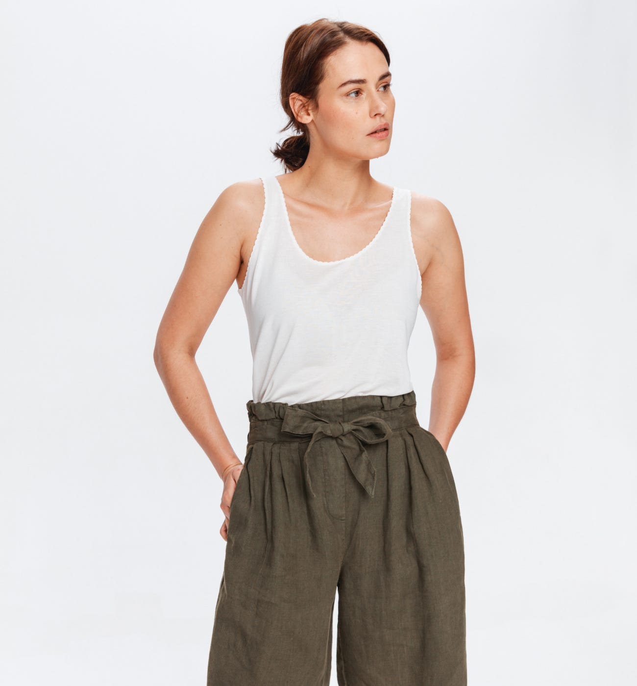 Sleeveless top
