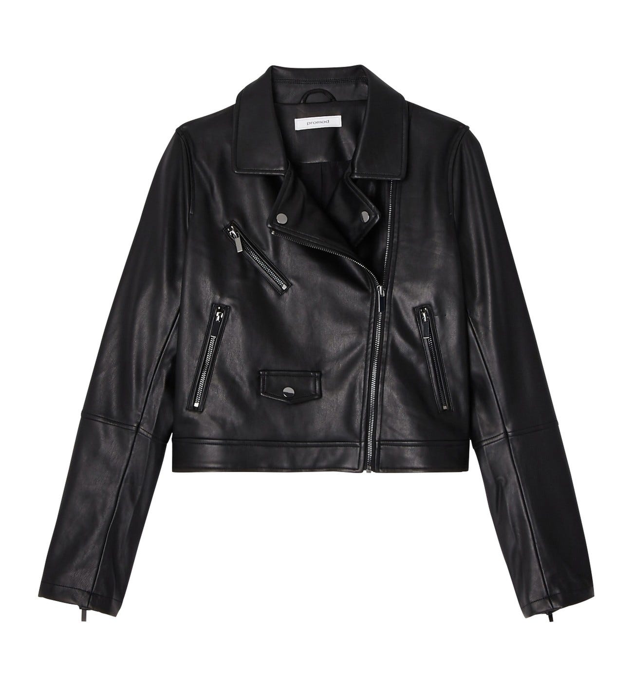 Jacke aus Lederimitat