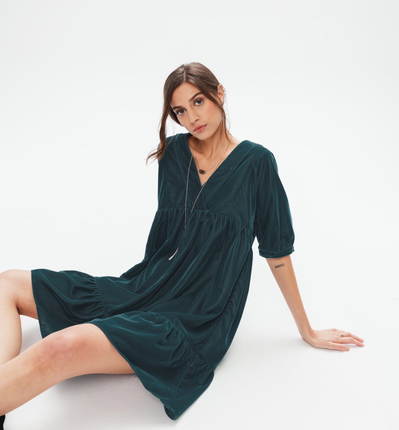 robe panne de velours