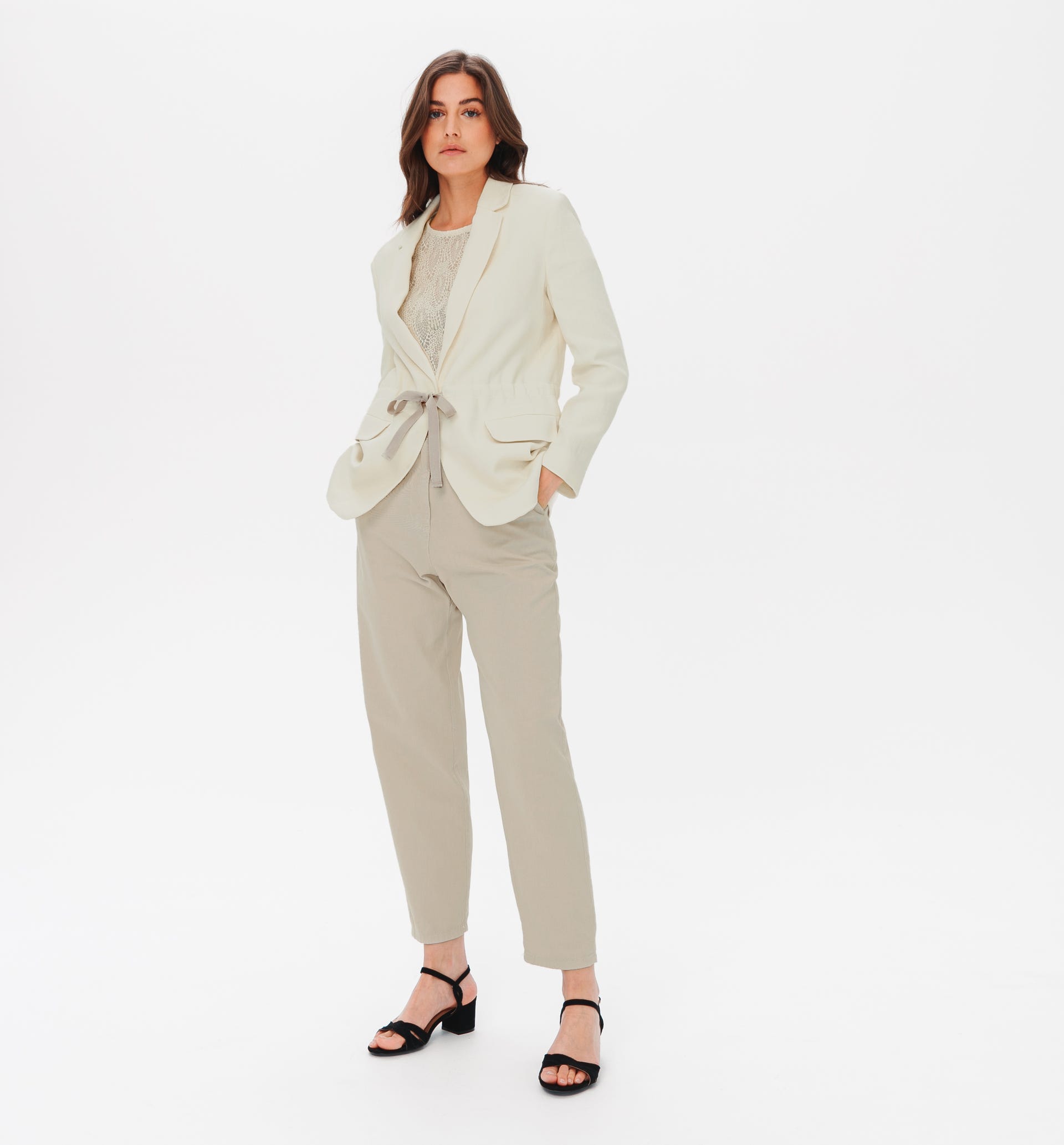Blazer aus Jersey