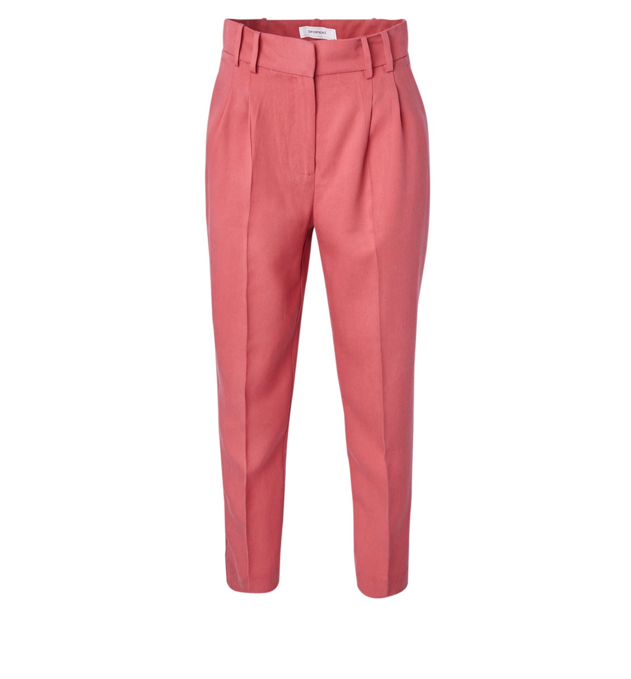 Pleated lyocell trousers - Pink
