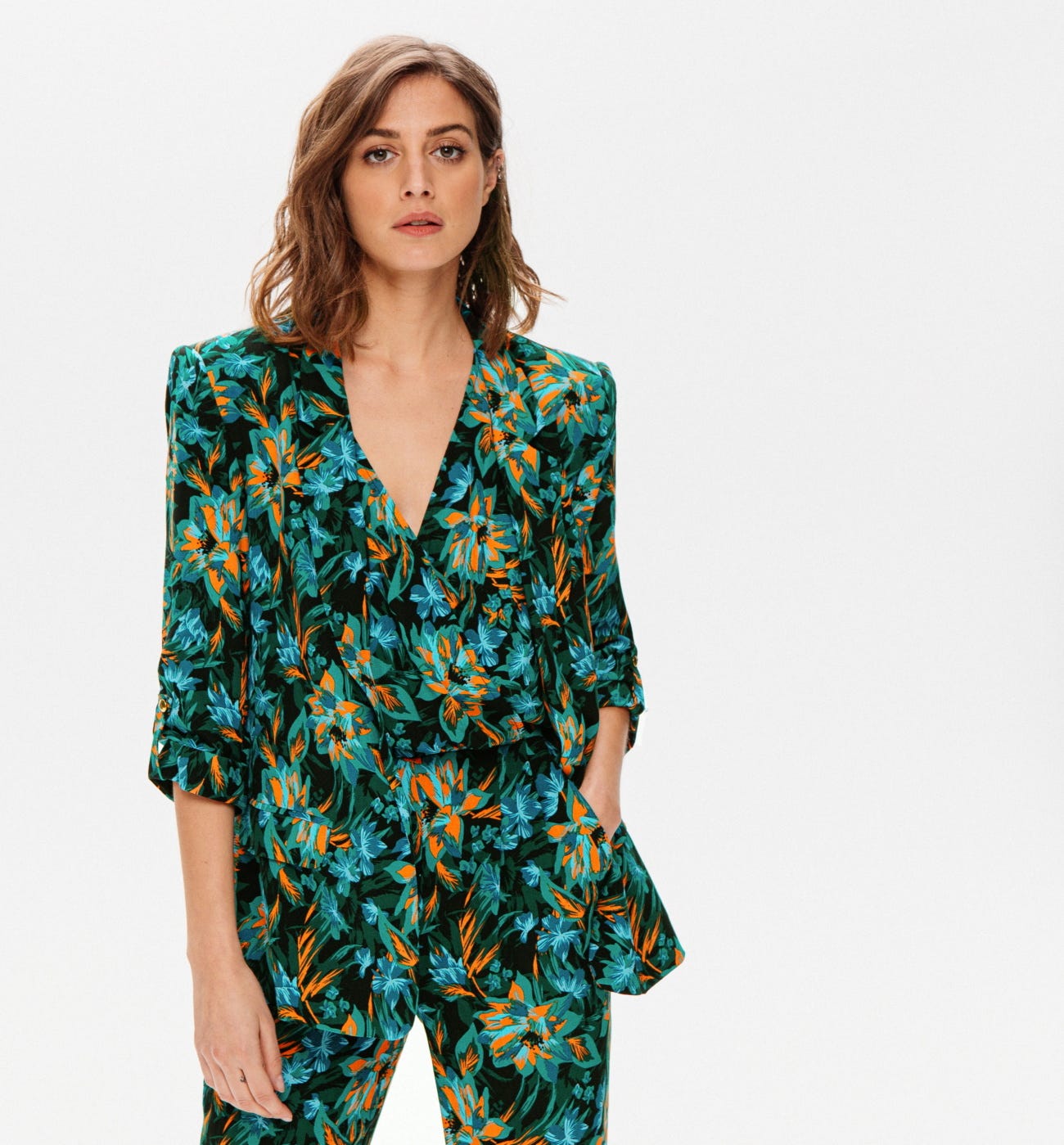 Patterned jacket