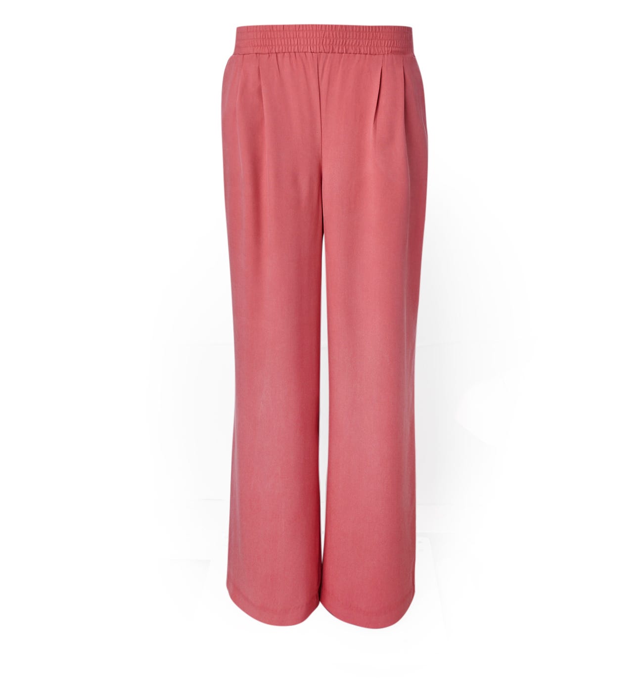 Wideleg lyocell trousers