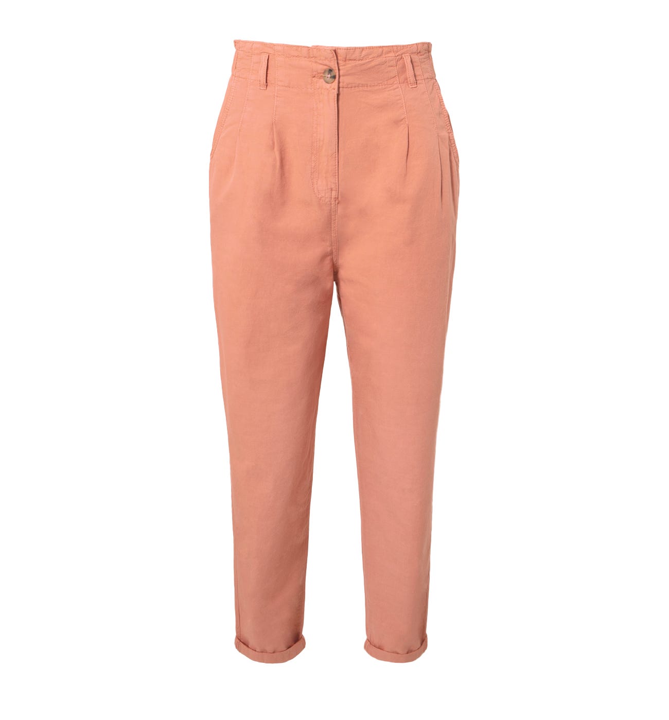 Chino mit Leinenanteil