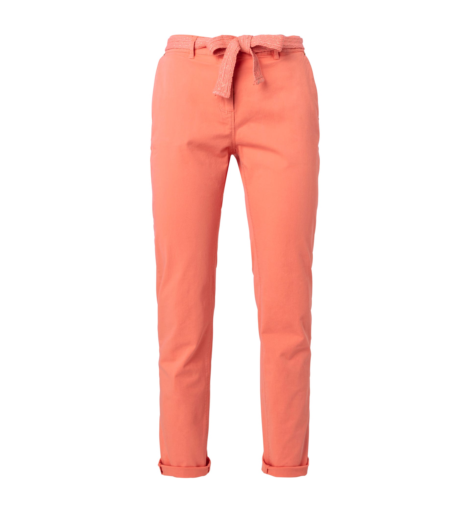 Chino mit Gürtel