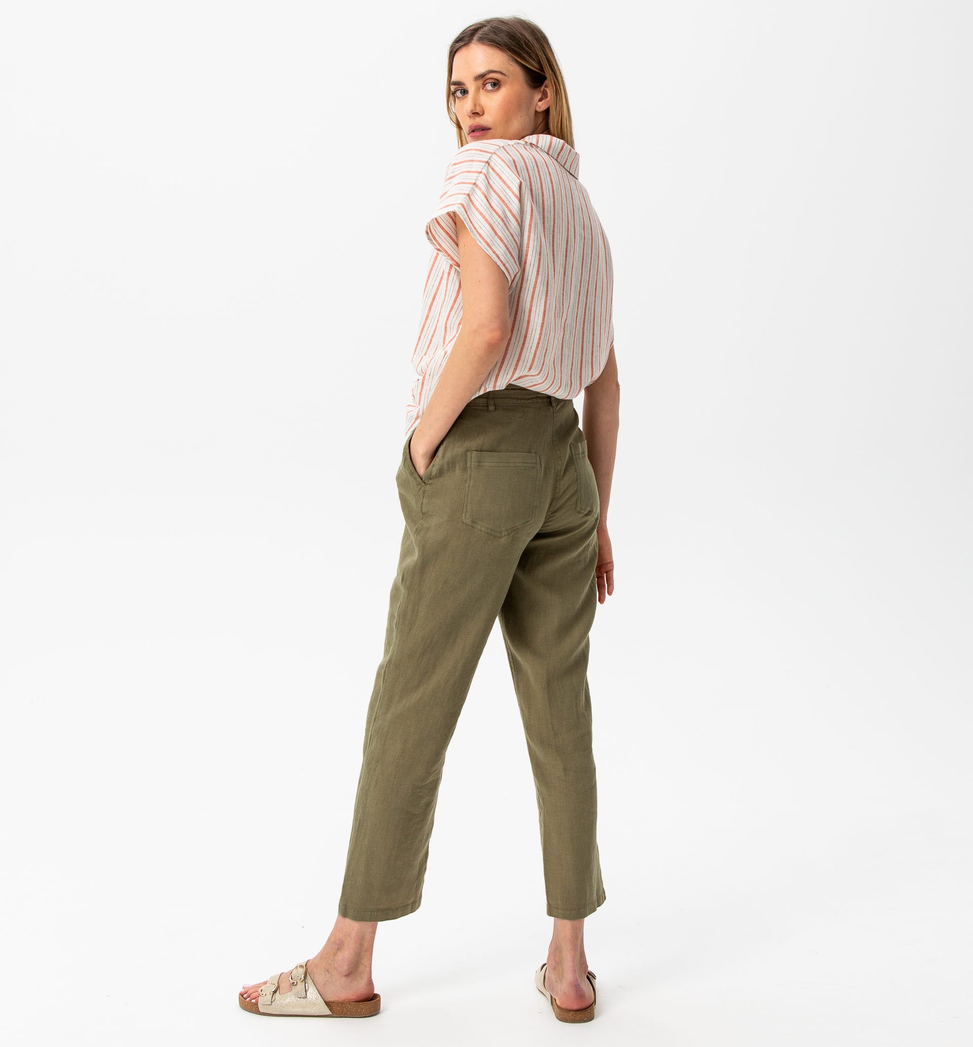 Chino aus Leinen