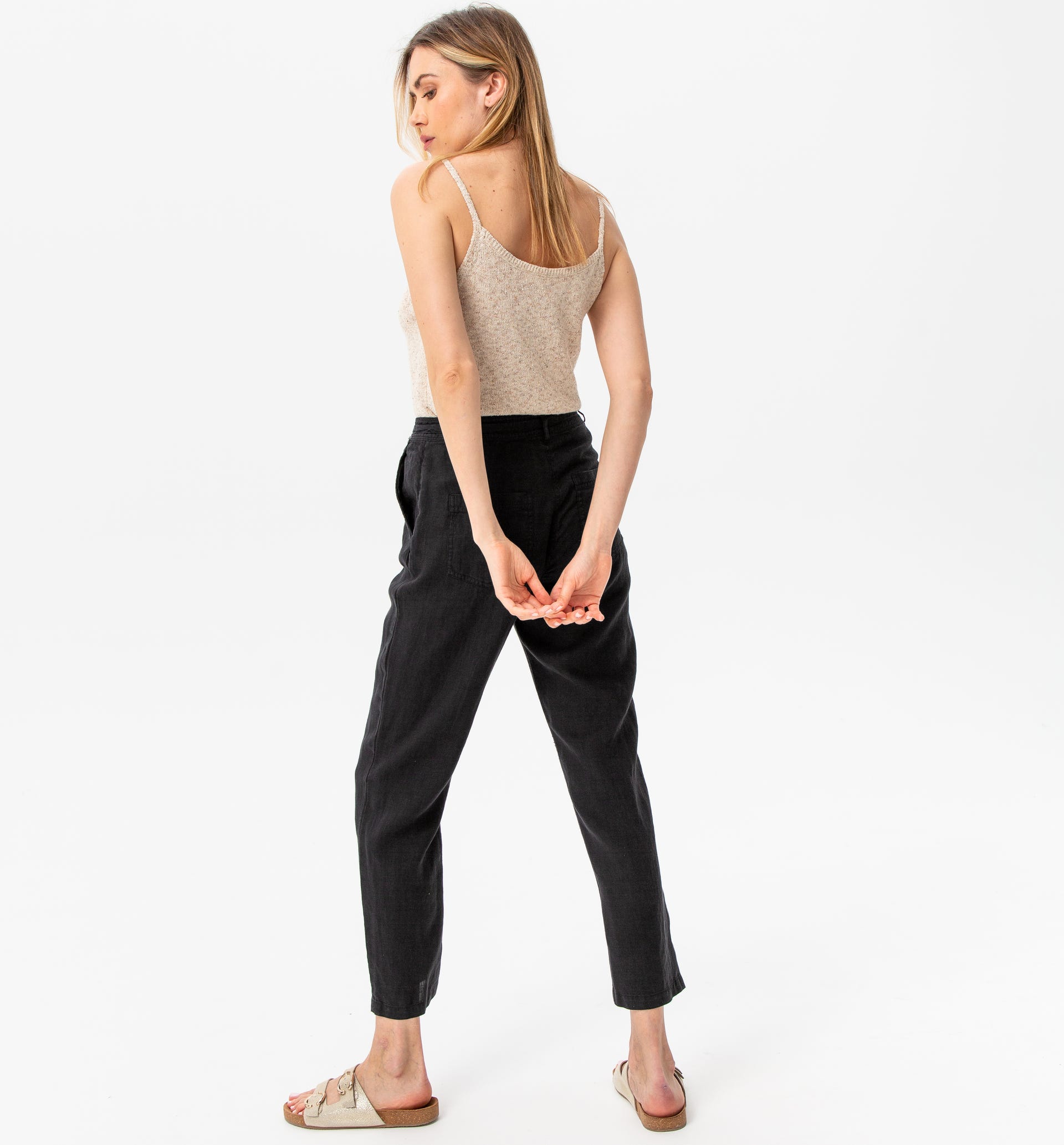 Chino aus Leinen
