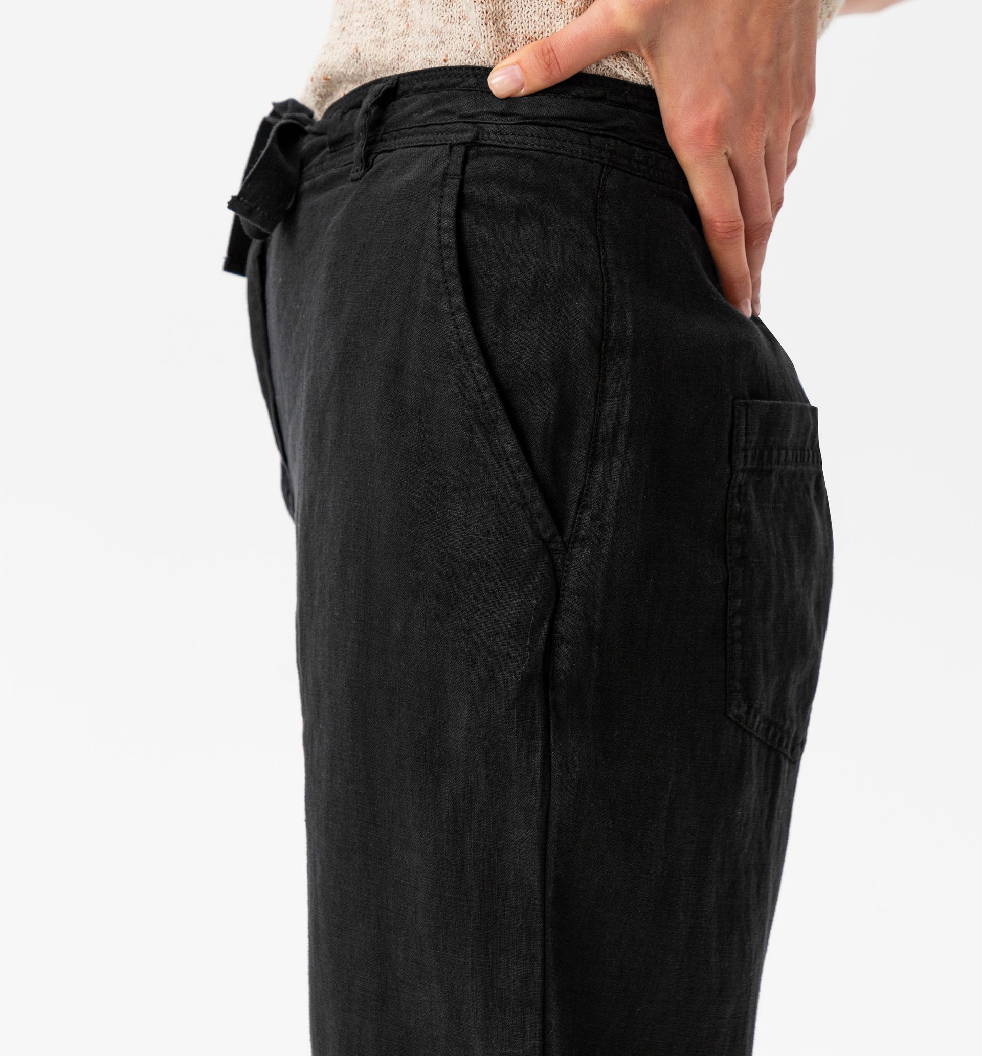 Chino aus Leinen
