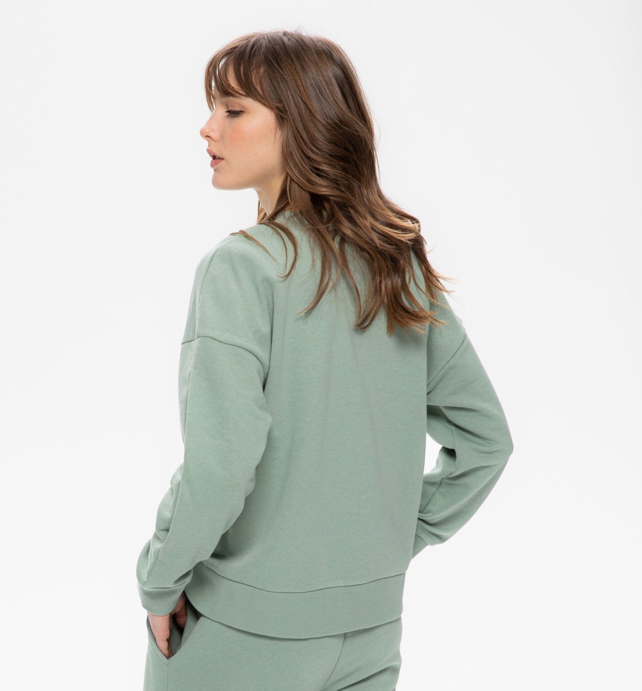 Feature sleeves sweatshirt