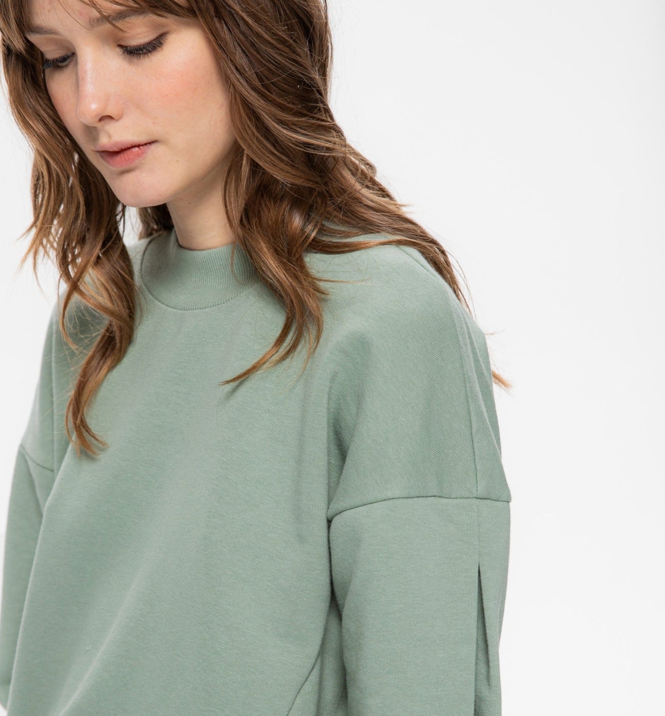 Feature sleeves sweatshirt