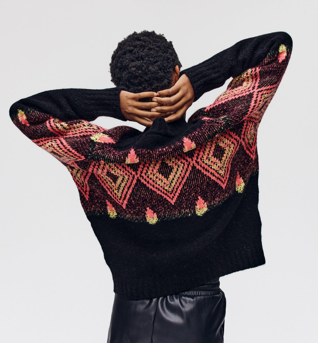 Maglione jacquard