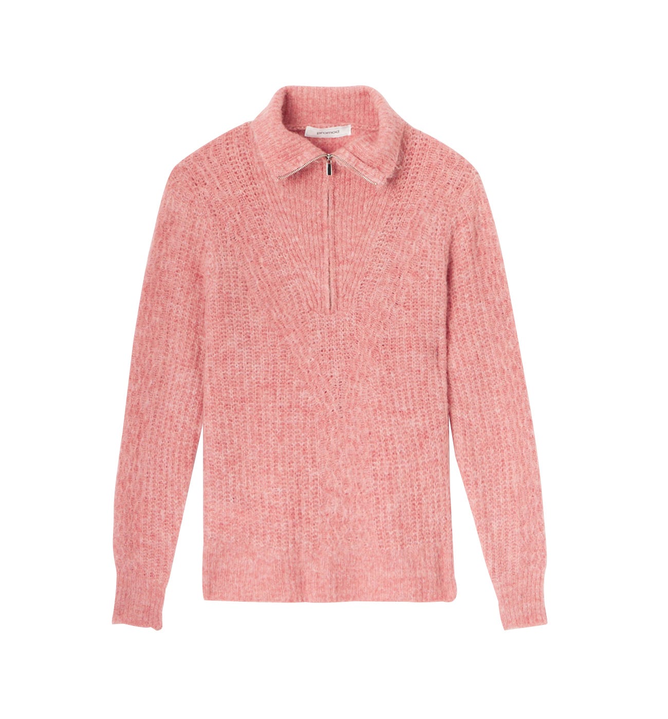Pullover im Troyer Stil