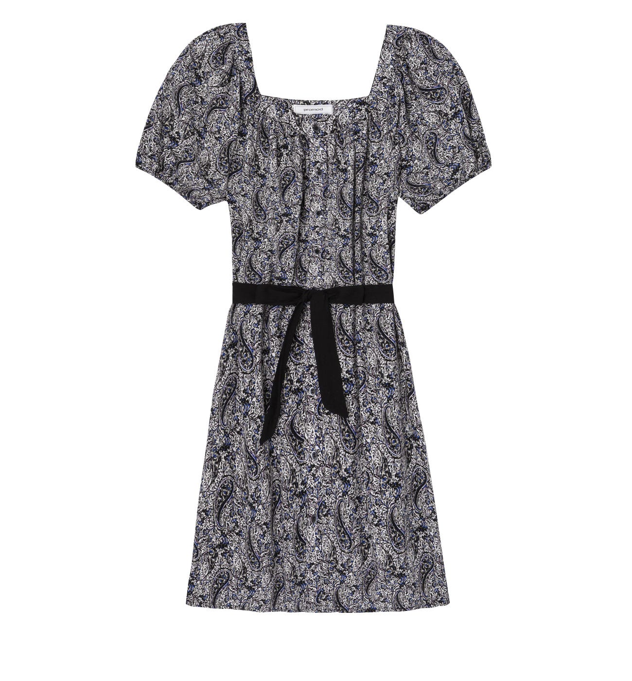 Kleid mit Ballonärmeln