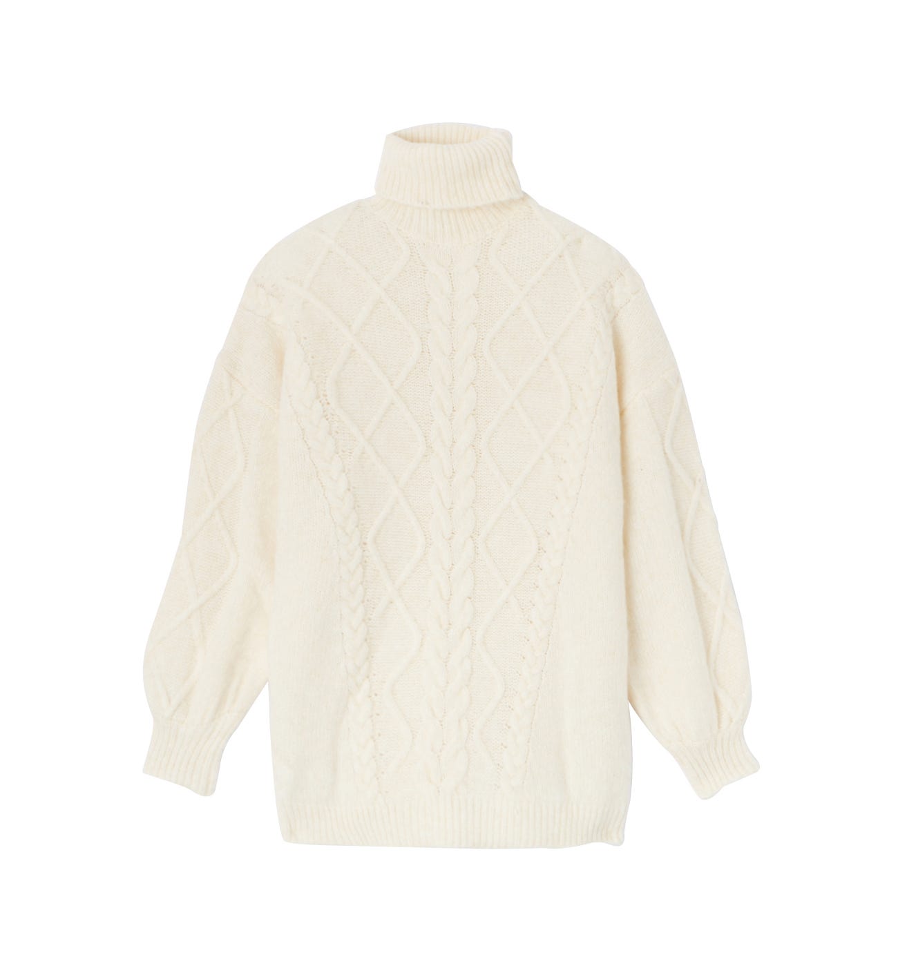 Oversize-Rollkragenpullover