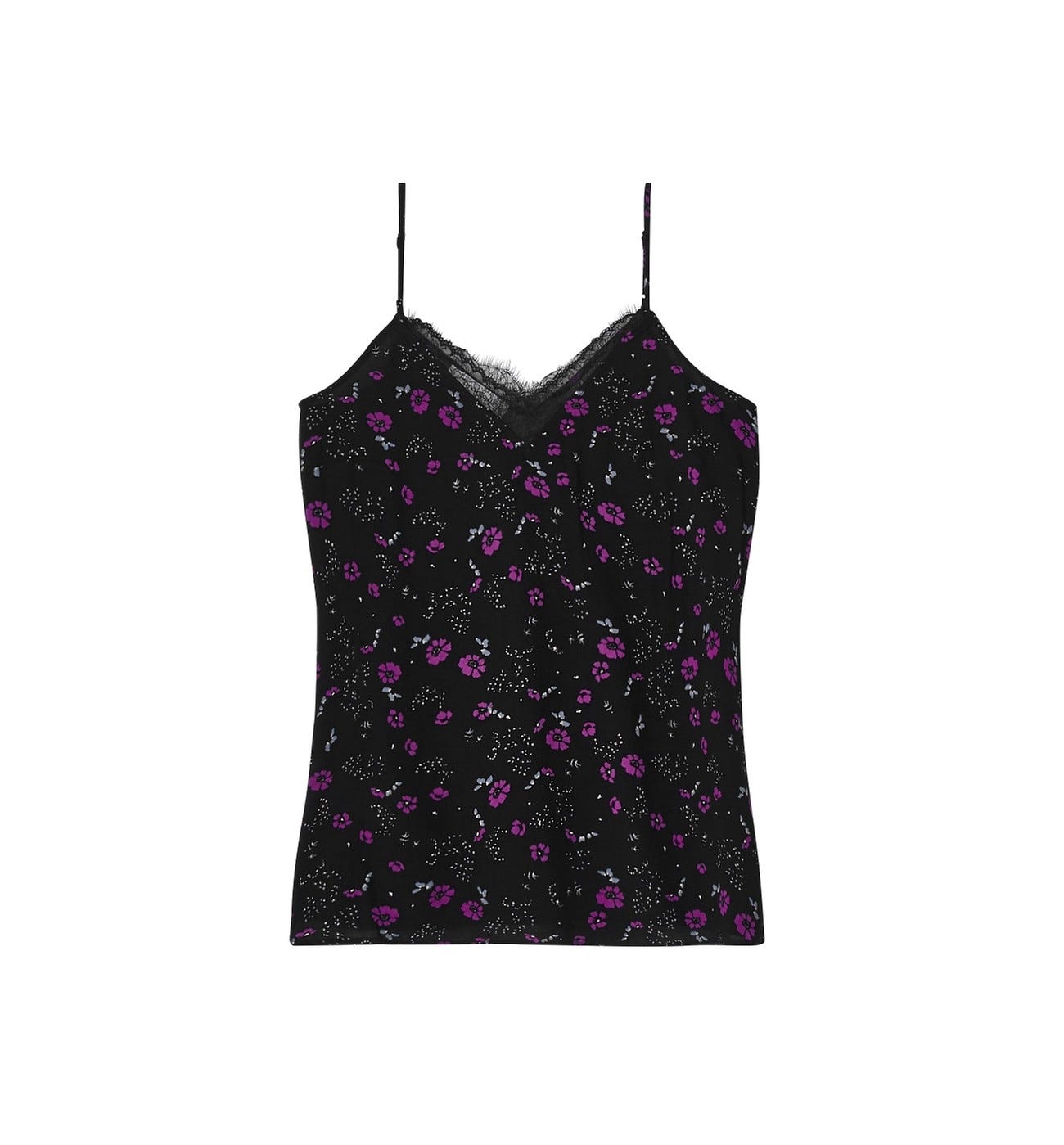 Patterned strappy top