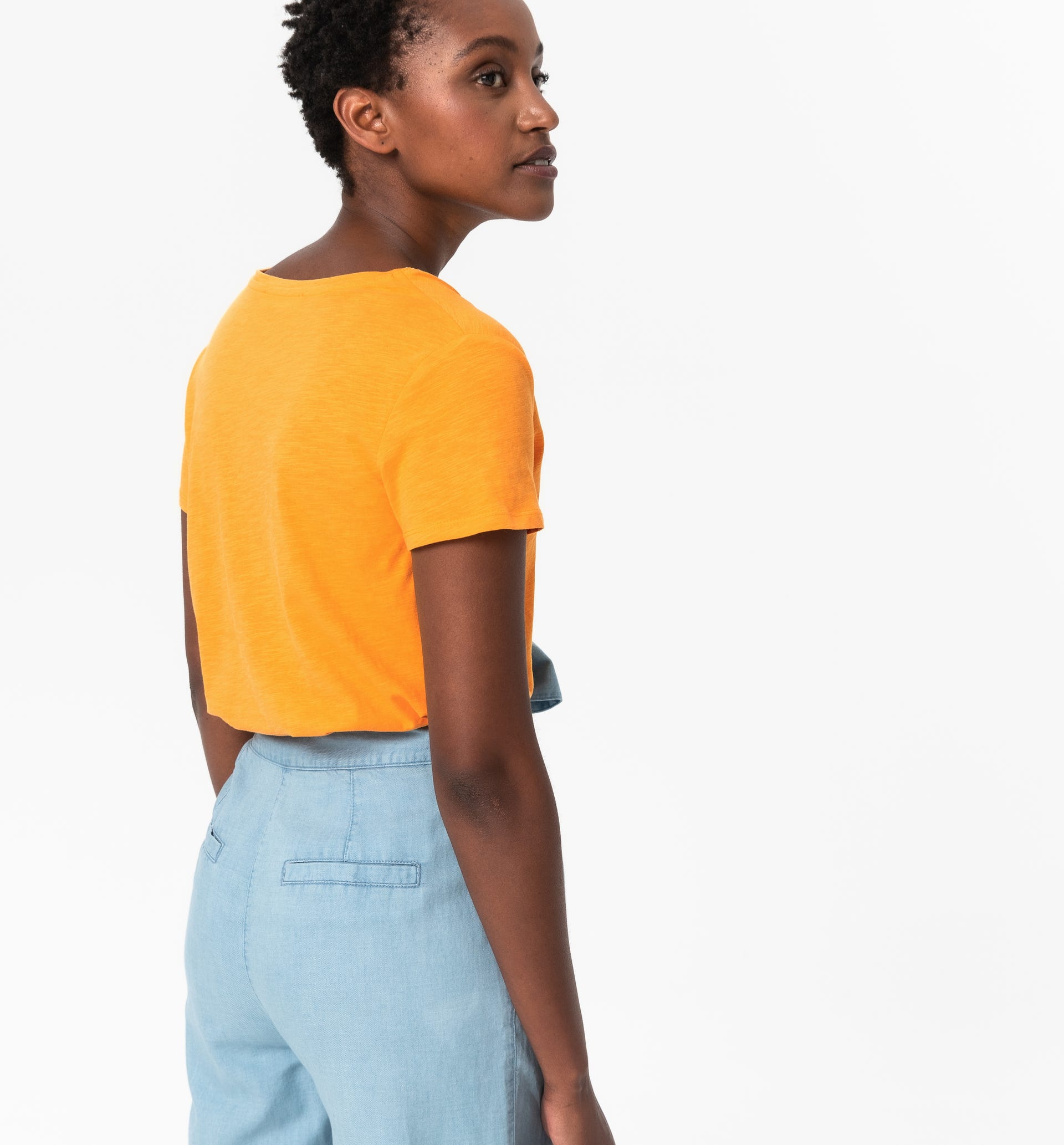 V-neck T-shirt