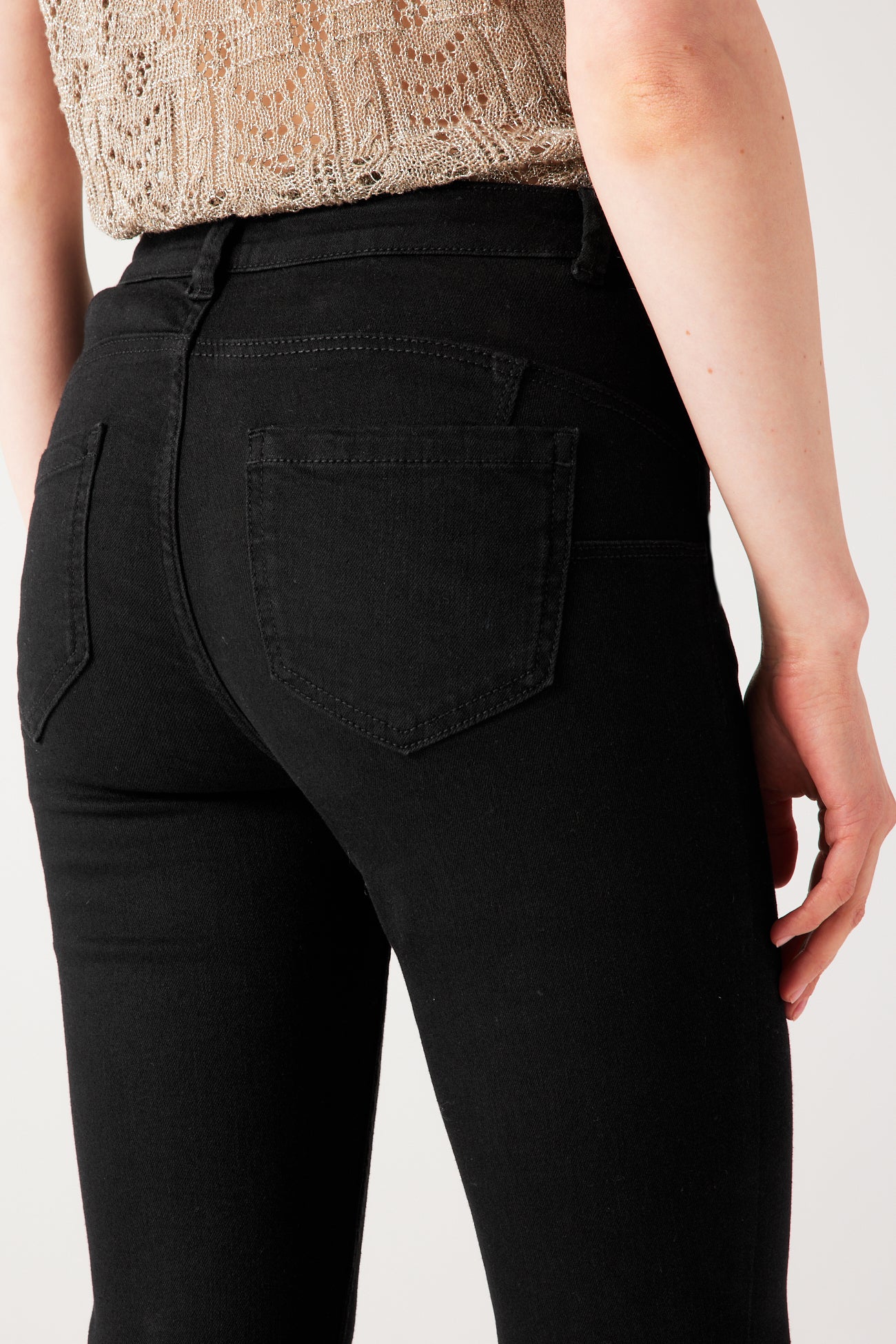 ERNEST skinny push-up jeans - Black