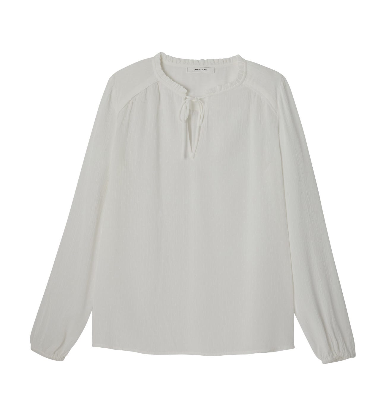 Blusa colletto ruches