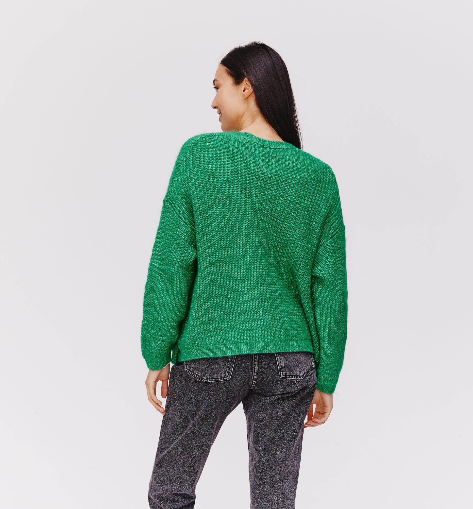 Ribbed cardigan