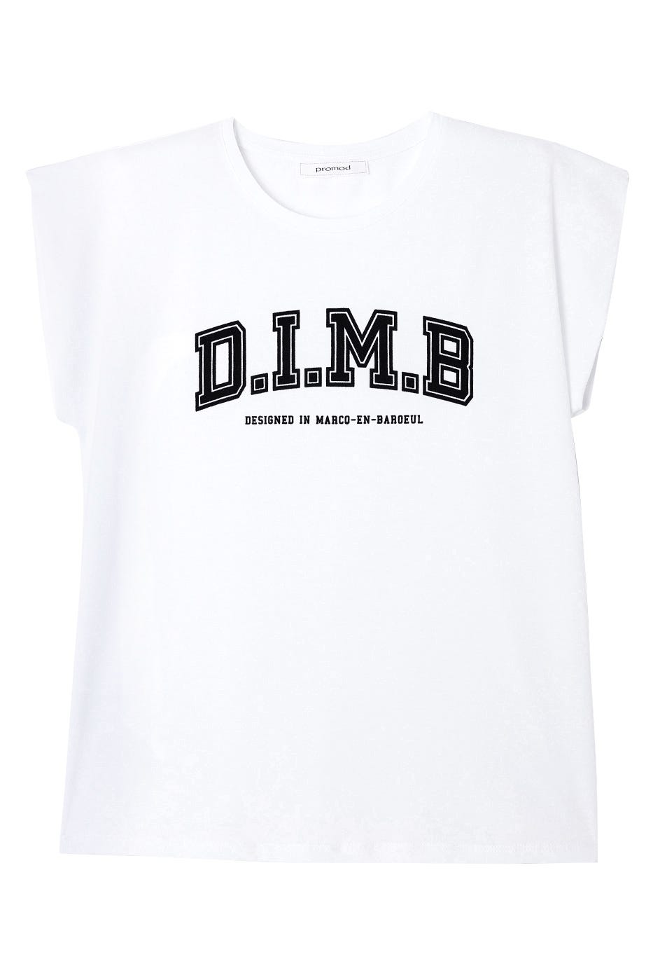 Design in MarcqenBaroeul top Ecru print