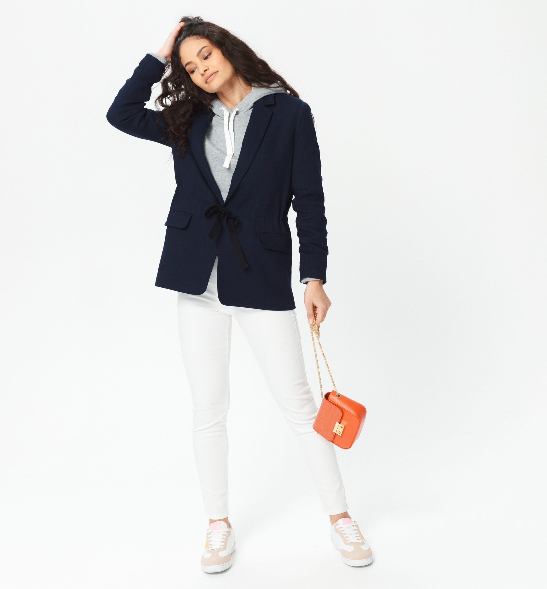 Blazer aus Jersey
