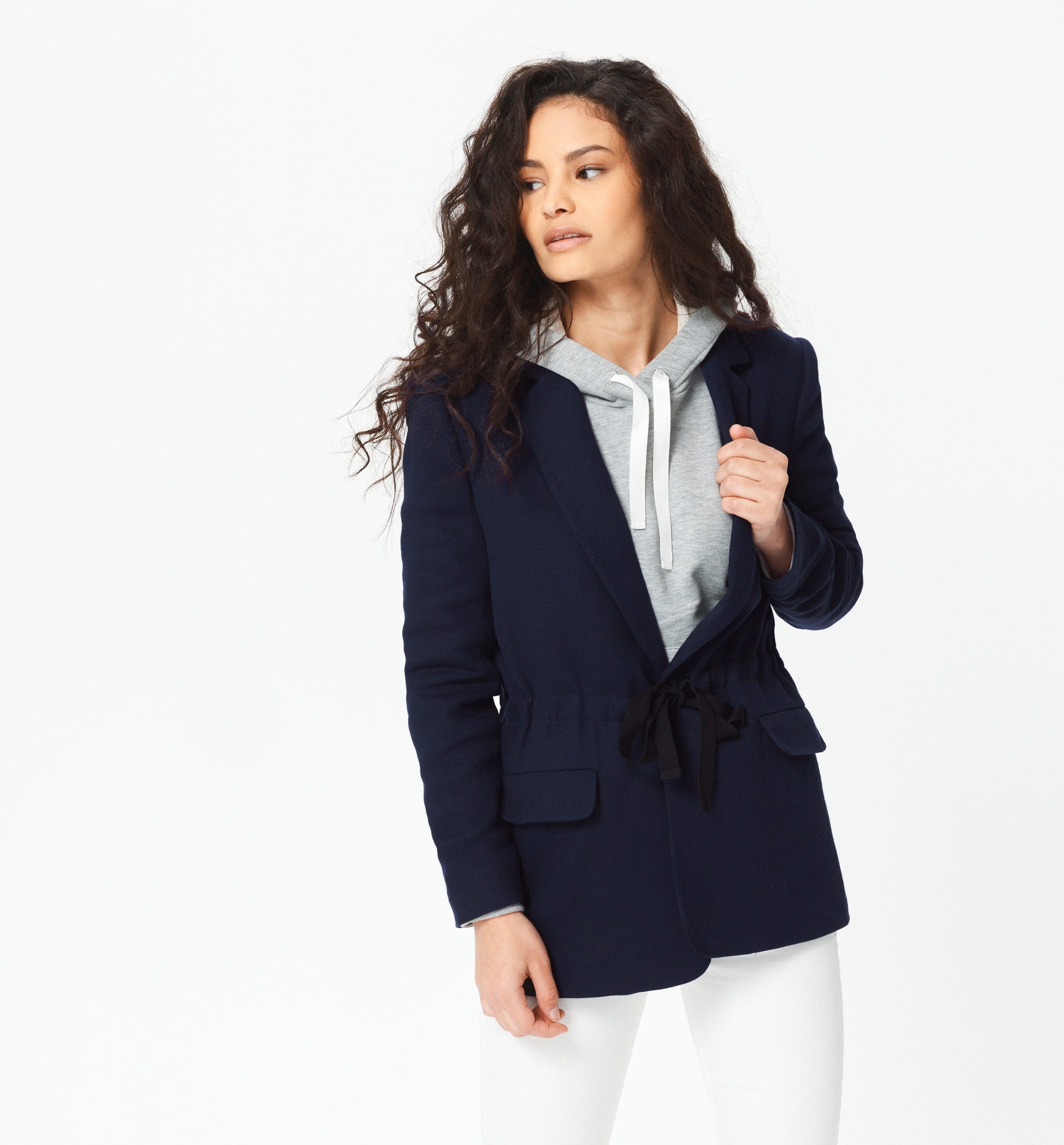 Blazer aus Jersey