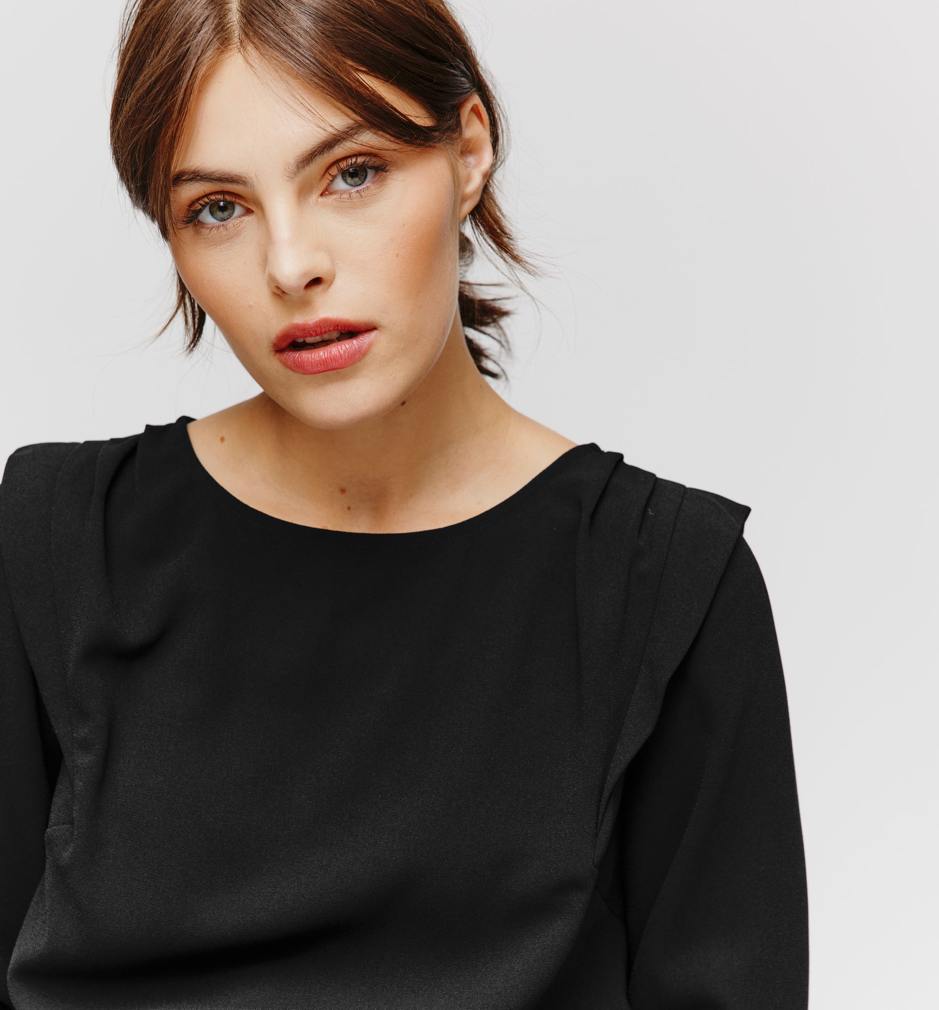 Minikleid mit Bindegürtel