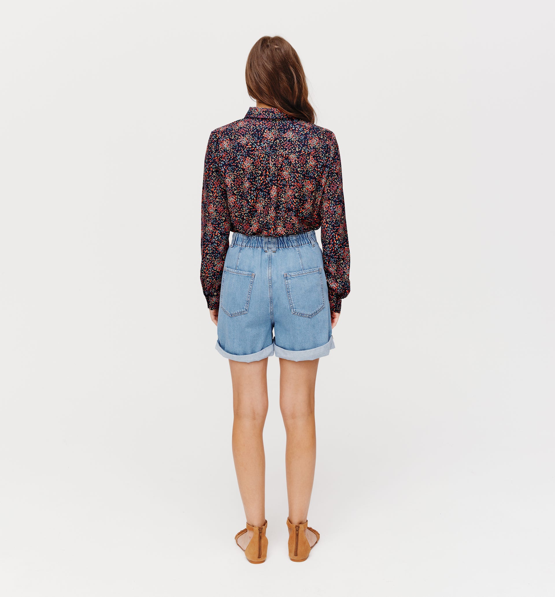Bluse aus Viskose