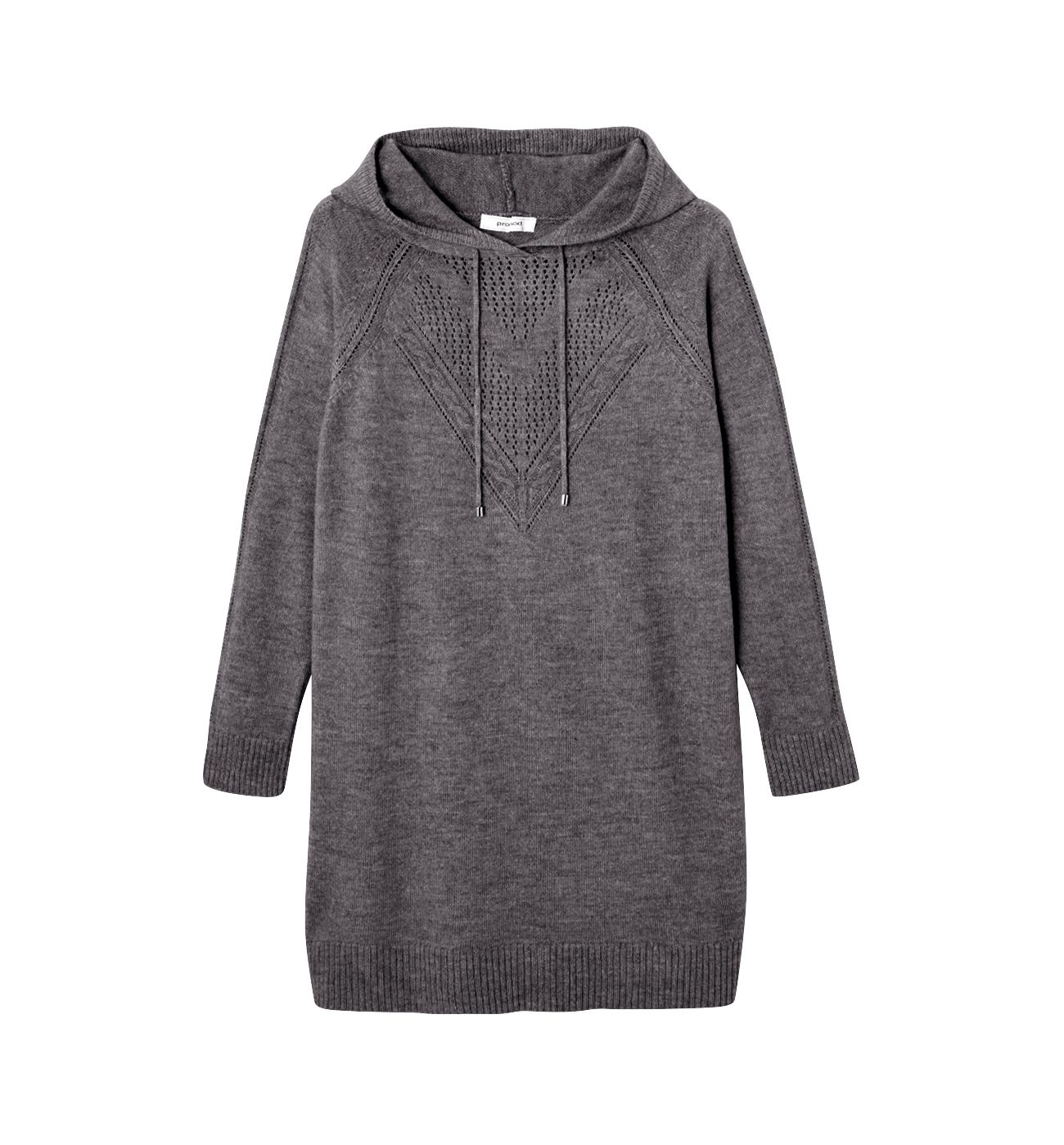Hooded jumper dress