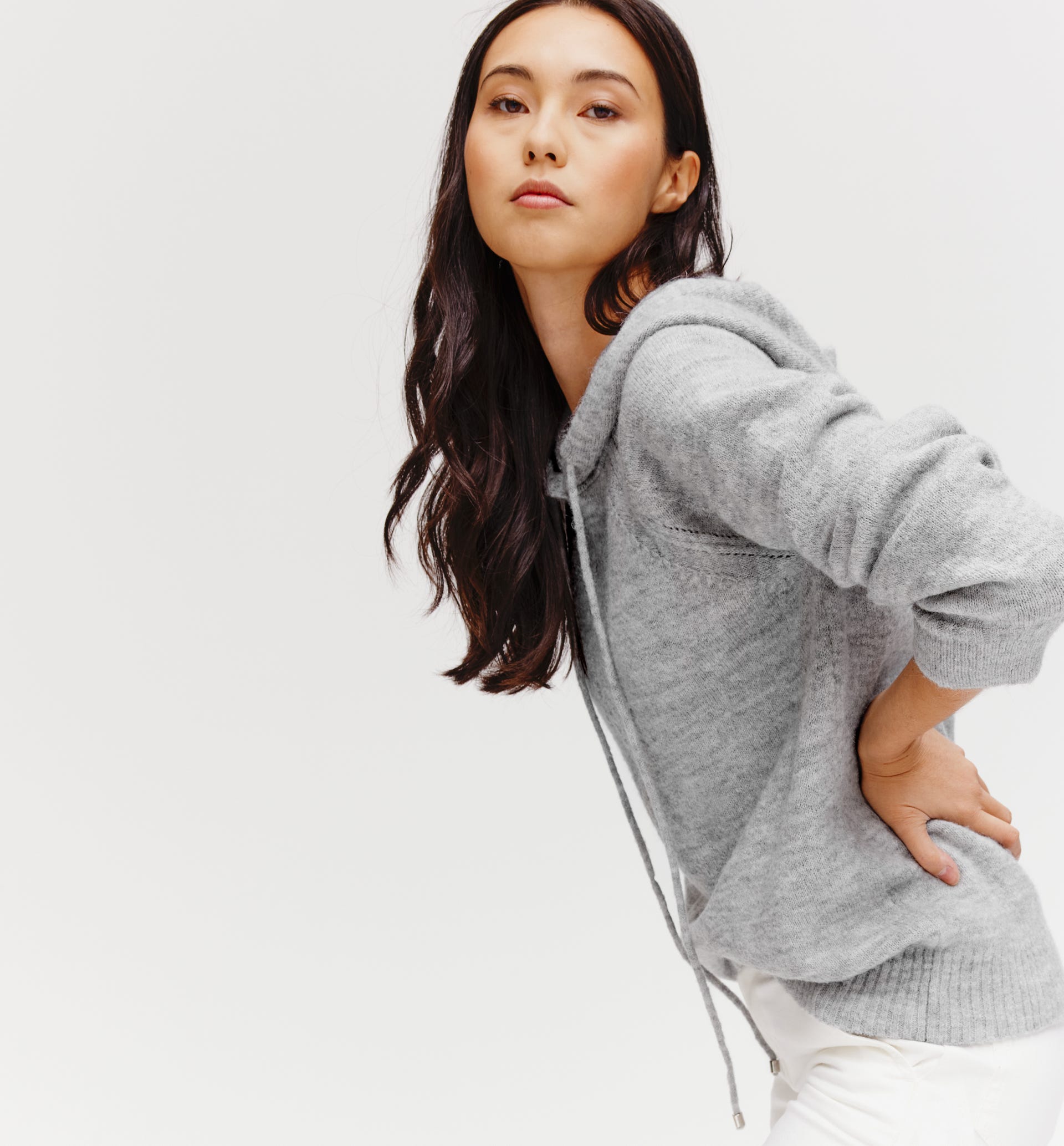 Hooded jumper