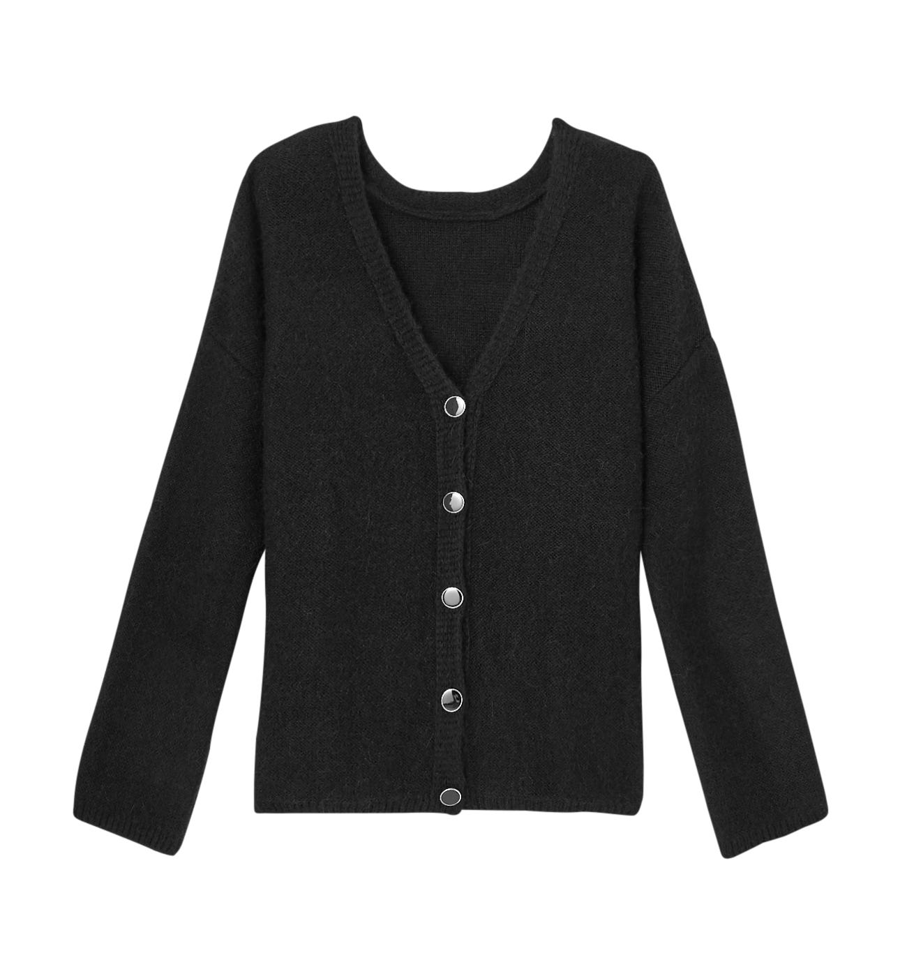 Two-way faux cardigan