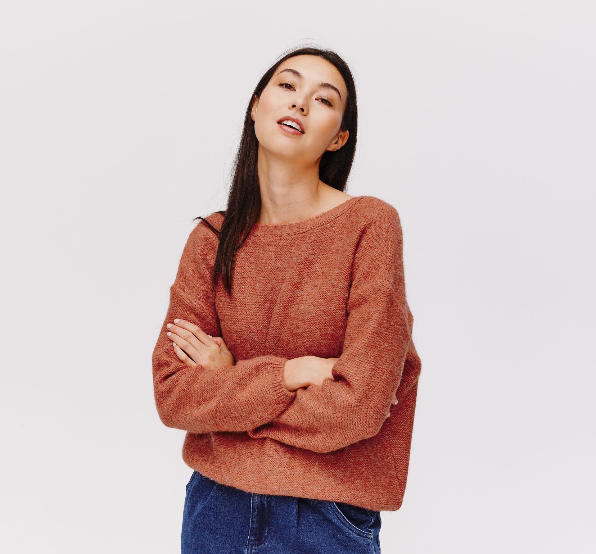 Two-way faux cardigan